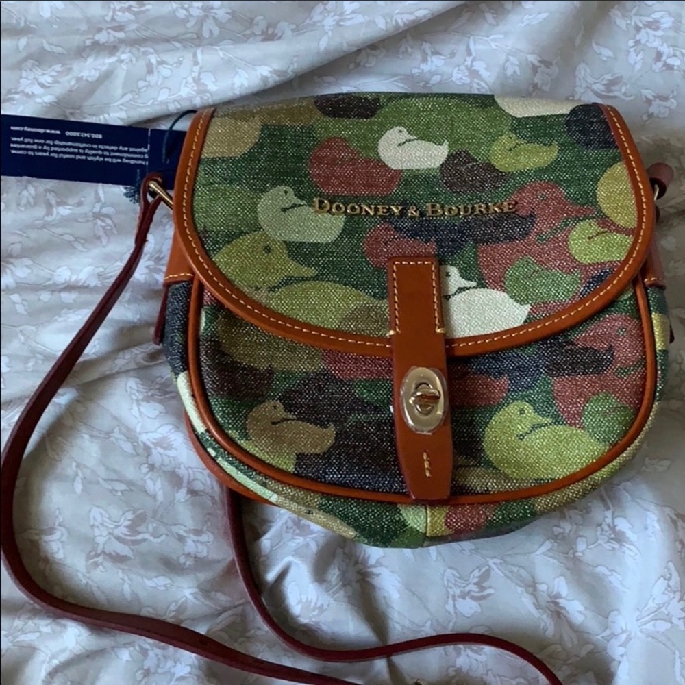 Dooney & Bourke Camo Print Crossbody Bag
